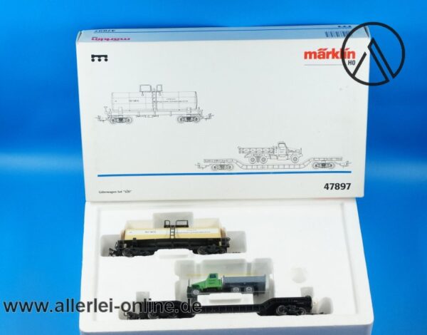 Märklin Spur H0 | 47897 Wagen-Set "SZD" ,2 tlg. | Güterwagen-Set mit OVP