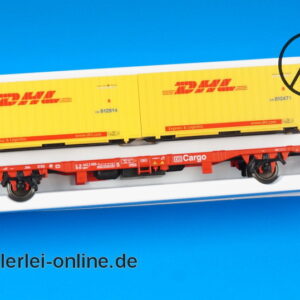 Märklin Spur H0 | 47705 DHL Container Tragwagen | Cargo Güterwagen der DB in OVP