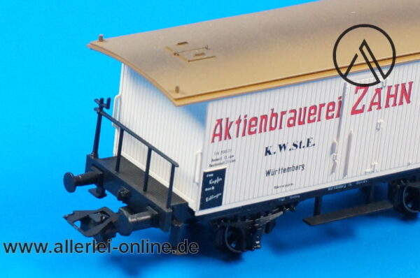 Märklin Spur H0 | 48281 Aktienbrauerei ZAHN Böblingen | Kühlwagen der K.W.St.E. OVP