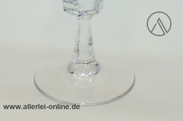 6 Stück | Alexandra Nachtmann 24% Bleikristall Gläser | Vintage Wein / Likör Gläser | Mundgeblasen - Handgeschliffen