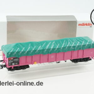 Märklin Spur H0 | 47192 Hochbordwagen Eanos mit Plane | SBB/CFF/FFS Güterwagen mit OVP