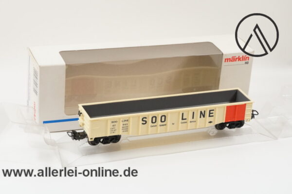 Märklin Spur H0 | 4774 offener Hochbordwagen "SOO LINE" | US. Güterwagen mit OVP