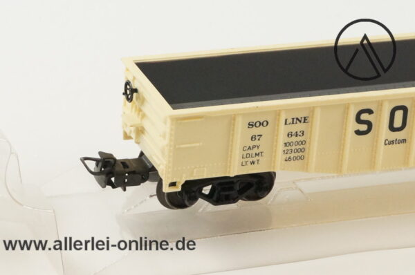 Märklin Spur H0 | 4774 offener Hochbordwagen "SOO LINE" | US. Güterwagen OVP