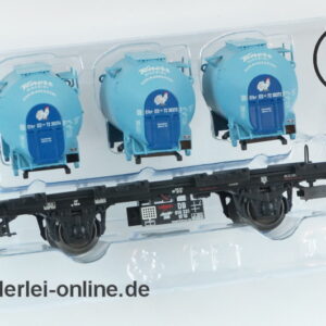 Märklin Spur H0 | 48158 Knorr Behältertragwagen | Insider Jahreswagen 2008 mit OVP