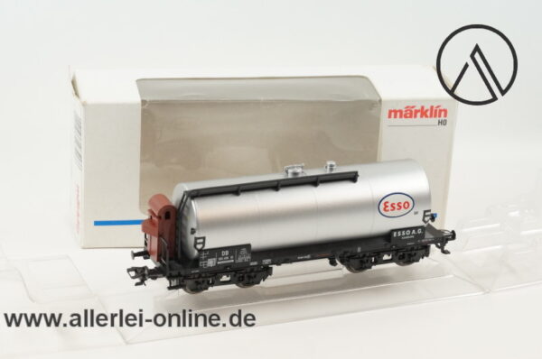 Märklin Spur H0 | 46515 "ESSO" Kesselwagen mit Bremserhaus | Güterwagen der DB mit OVP