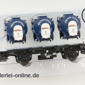 Märklin Spur H0 | 48508 Behältertragwagen | Magazin Jahreswagen 2008 in OVP