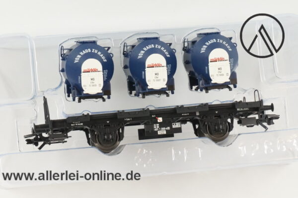 Märklin Spur H0 | 48508 Behältertragwagen | Magazin Jahreswagen 2008 in OVP