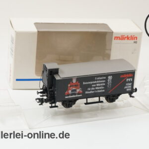 Märklin Spur H0 | 31979 Güterwagen mit Bremserhaus | "Fünf Jahre MHI" Werbewagen mit OVP