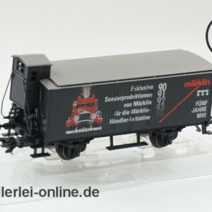 Märklin Spur H0 | 31979 Güterwagen mit Bremserhaus | "Fünf Jahre MHI" Werbewagen in OVP