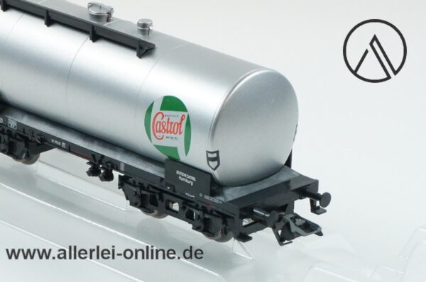 Märklin Spur H0 | 46518 Castrol Kesselwagen mit Bremserhaus | 4-Achsiger Güterwagen der DB OVP