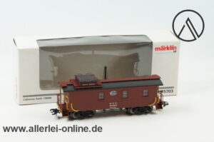 Märklin Spur H0 | 45703 Güterzugbegleitwagen Caboose NYC 19453 | US New York Central System mit OVP