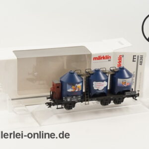 Märklin Spur H0 | 48261 Staubgut-Silowagen "Fewa - Henkel" | 3-Achs Güterwagen der DB mit OVP