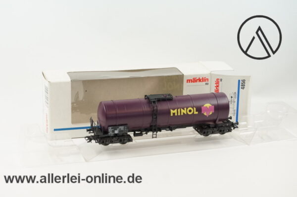 Märklin Spur H0 | 4856 MINOL Kesselwagen | 4-Achsiger Güterwagen mit OVP1