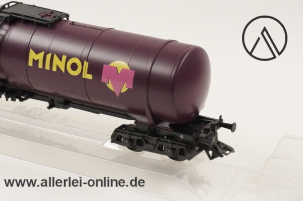 Märklin Spur H0 | 4856 MINOL Kesselwagen | 4-Achsiger Güterwagen mit OVP3