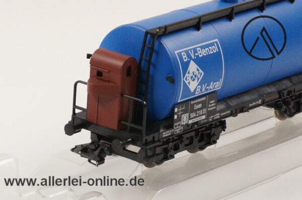 Märklin Spur H0 | 46511 B.V. Benzol ARAL Kesselwagen mit Bremserhaus | 4-Achsiger Güterwagen OVP