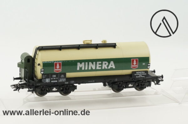 Märklin Spur H0 | 46522 MINERA Kesselwagen mit Bremserhaus | 4-Achsiger Güterwagen in OVP