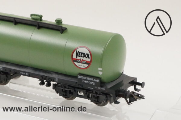 Märklin Spur H0 | 46521 VEEDOL Kesselwagen mit Bremserhaus | 4-Achsiger Güterwagen