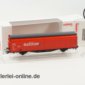 Märklin Spur H0 | 00757-09 Railion Schiebewandwagen | Güterwagen mit OVP