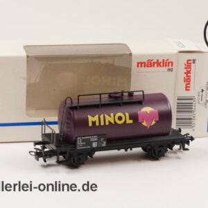 Märklin Spur H0 | 4443 MINOL Kesselwagen | 2-Achs Güterwagen mit OVP