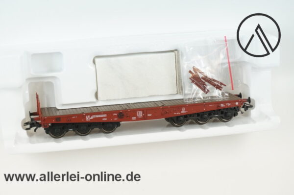 Märklin Spur H0 | 48662 Schwerlast-Flachwagen mit Carrara-Marmor | 6-Achsiger Schwerlastwagen mit OVP