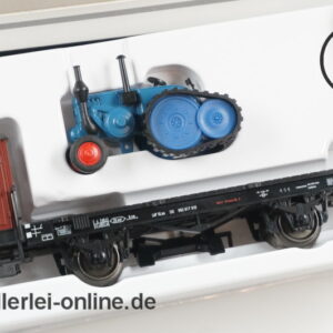 Märklin Spur H0 | 46064 Flachwagen mit Lanz HR8 Traktor | MHI Güterwagen OVP