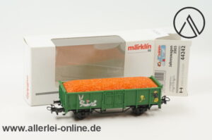 Märklin Spur H0 | 44242 Jahreswagen 2003 | 1.FC Märklin Möhren Transportwagen mit OVP