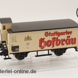 Märklin Spur H0 | 34957 Bierwagen - Kühlwagen mit Bremserhaus | Stuttgarter Hofbräu in OVP