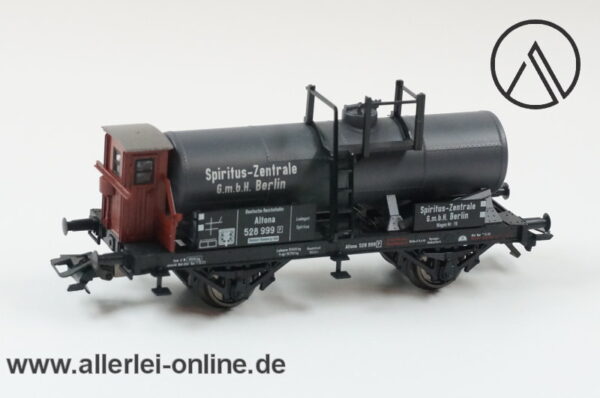 Märklin Spur H0 | 46426 Kesselwagen mit Bremserhaus | Spiritus-Zentrale Berlin Güterwagen in OVP