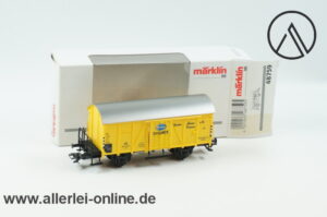 Märklin Spur H0 | 48759 Hameico Bananenwagen | 2-Achsiger Gedeckter Güterwagen mit OVP