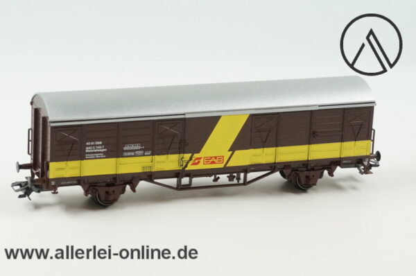 Märklin Spur H0 | 48311 EAB Materialwagen der ÖBB | 2-Achs Güterwagen in OVP