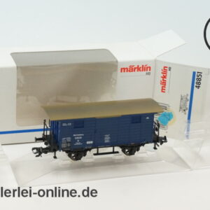 Märklin Spur H0 | 48851 Württemberg Feuerlöschgeräte | Gedeckter Güterwagen mit OVP