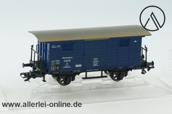 Märklin Spur H0 | 48851 Württemberg Feuerlöschgeräte | Gedeckter Güterwagen OVP