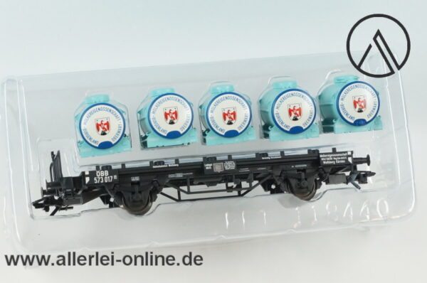 Märklin Spur H0 | 46211 Milchtransportwagen | Spezial Behälter-Tragwagen der ÖBB in OVP