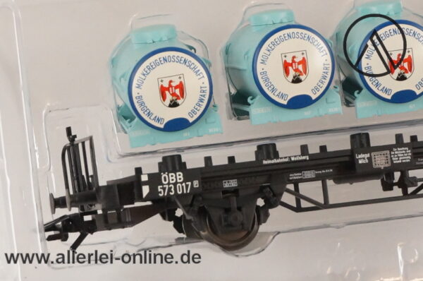 Märklin Spur H0 | 46211 Milchtransportwagen | Spezial Behälter-Tragwagen der ÖBB OVP