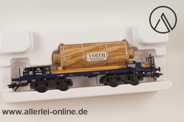 Märklin Spur H0 | 48251 Jahreswagen 2002 | Voith Papier-Glättzylinder Transport Güterwagen mit OVP