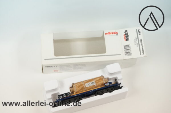 Märklin Spur H0 | 48251 Jahreswagen 2002 | Voith Papier-Glättzylinder Transport Güterwagen in OVP