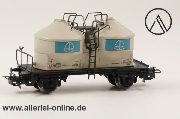 Märklin Spur H0 | 4661 Quarzwerke Silowagen | Kds 54 Behälterwagen der DB mit OVP