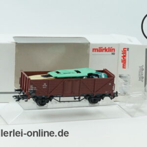 Märklin H0 | 46035 Offener Hochbordwagen mit Schrottautos beladen | Güterwagen OVP