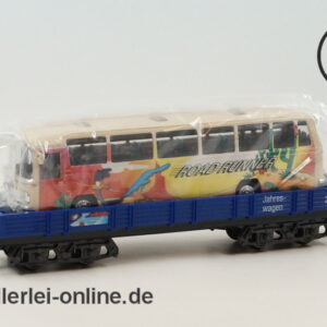 Märklin Spur H0 | 48707 Jahreswagen 2007 | Niederbordwagen mit Omnibus Typ O 302 in OVP