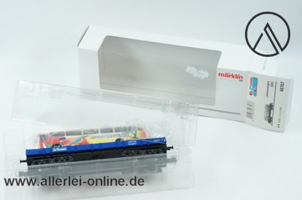 Märklin Spur H0 | 48707 Jahreswagen 2007 | Niederbordwagen mit Omnibus Typ O 302