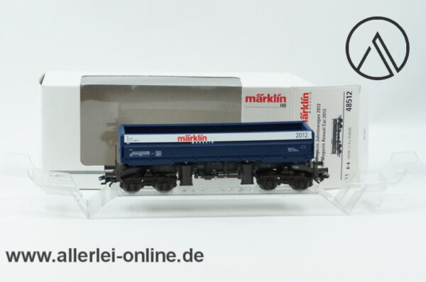 Märklin Spur H0 | 48512 Jahreswagen 2012 | Offener Seitenkippwagen Fas 126 mit OVP