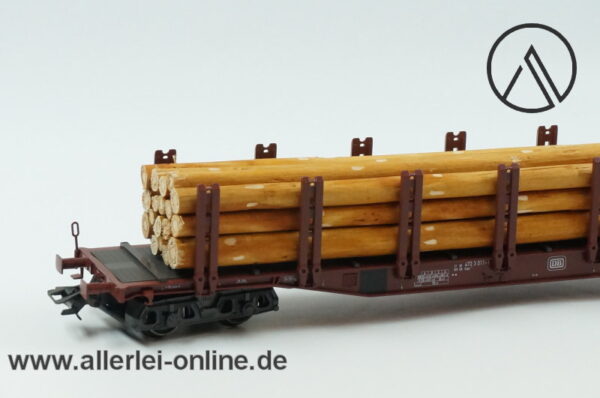 Märklin Spur H0 | 4771 Rungenwagen mit Stammholz Beladung | Snps 719 mit OVP