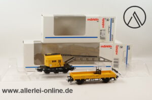 Märklin Spur H0 | 4671 Krupp-Ardelt Kranwagen mit 4471 Schutzwagen in OVP