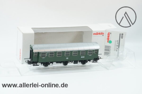 Märklin H0 4318 | 3-Achs Umbauwagen 2.Klasse mit Innenbeleuchtung | B3yge 761 der DB OVP