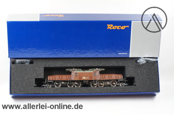 Roco H0 | 79249 Digital Elektrolokomotive der SBB | Krokodil Be 6/8 II SBB | AC-Digital