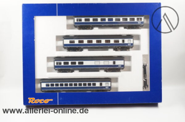 ROCO H0 45918 | TEE Blue Star Zwischenwagen-Set | 4 tlg. Personenwagen-Set mit OVP