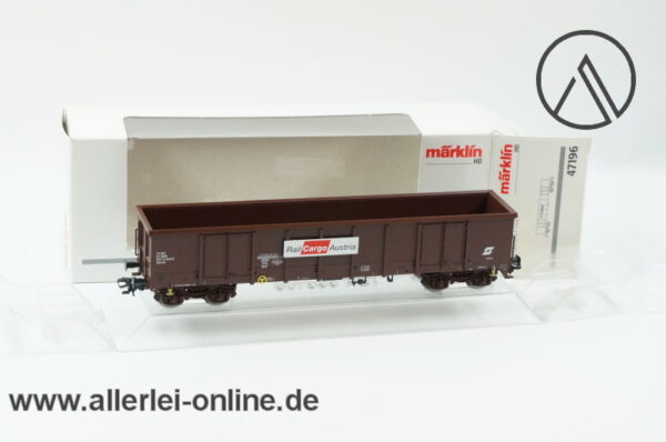 Märklin H0 | 47196 Hochbordwagen Eanos der ÖBB | Rail Cargo Austria Güterwagen mit OVP