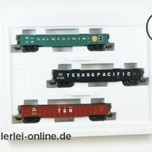 Märklin H0 | 4583 Wagen-Set "Texas" | 3-tlg. USA Güterwagen-Set