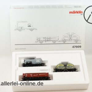 Märklin H0 | 47909 Wagen-Set Industrieverkehr | 3-tlg. Güterwagen-Set der DR mit OVP