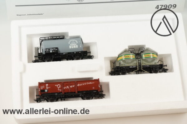 Märklin H0 | 47909 Wagen-Set Industrieverkehr | 3-tlg. Güterwagen-Set der DR OVP